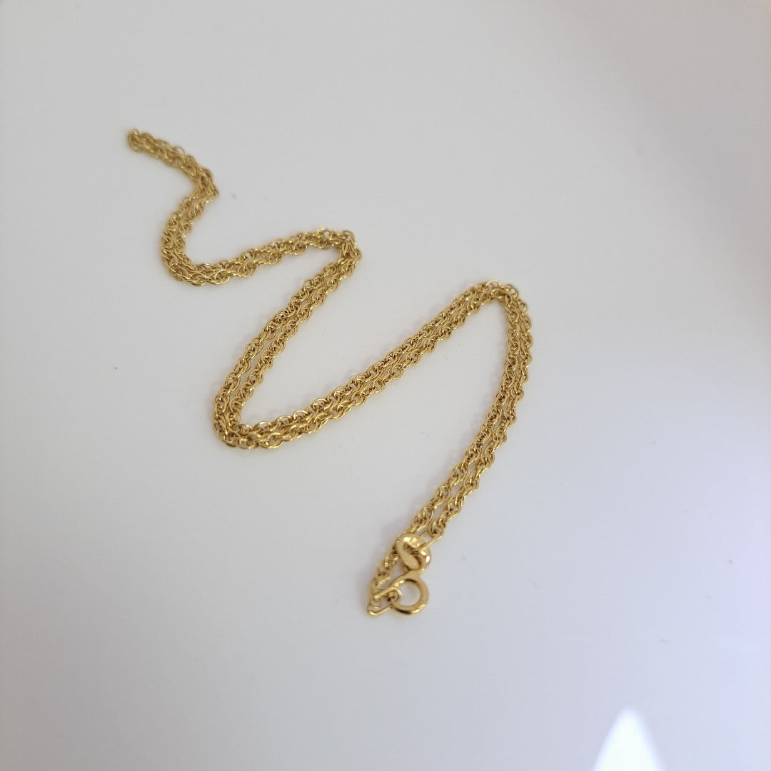 CADENA ORO 10 K 3.5 GRMS (SEMINUEVO)