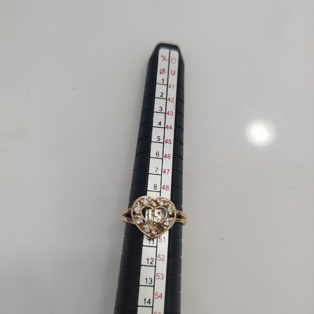 ANILLITO ORO 10 K 1.9 GRMS (SEMINUEVO)