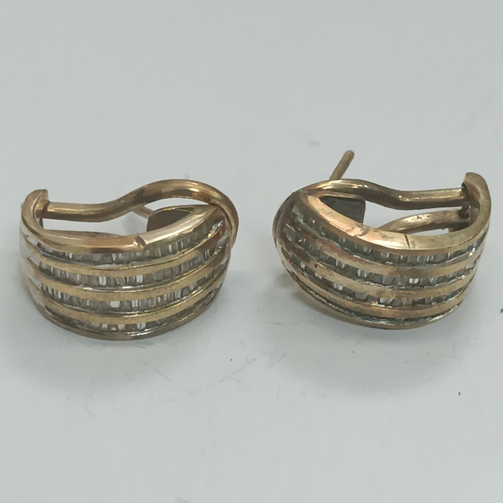 ARETES PAR ORO 14 K 8.1 GRMS (SEMINUEVO)