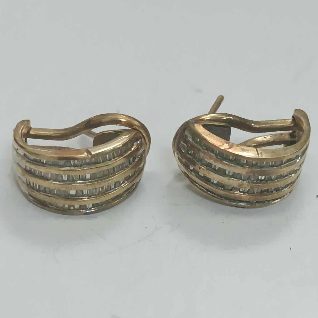 ARETES PAR ORO 14 K 8.1 GRMS (SEMINUEVO)