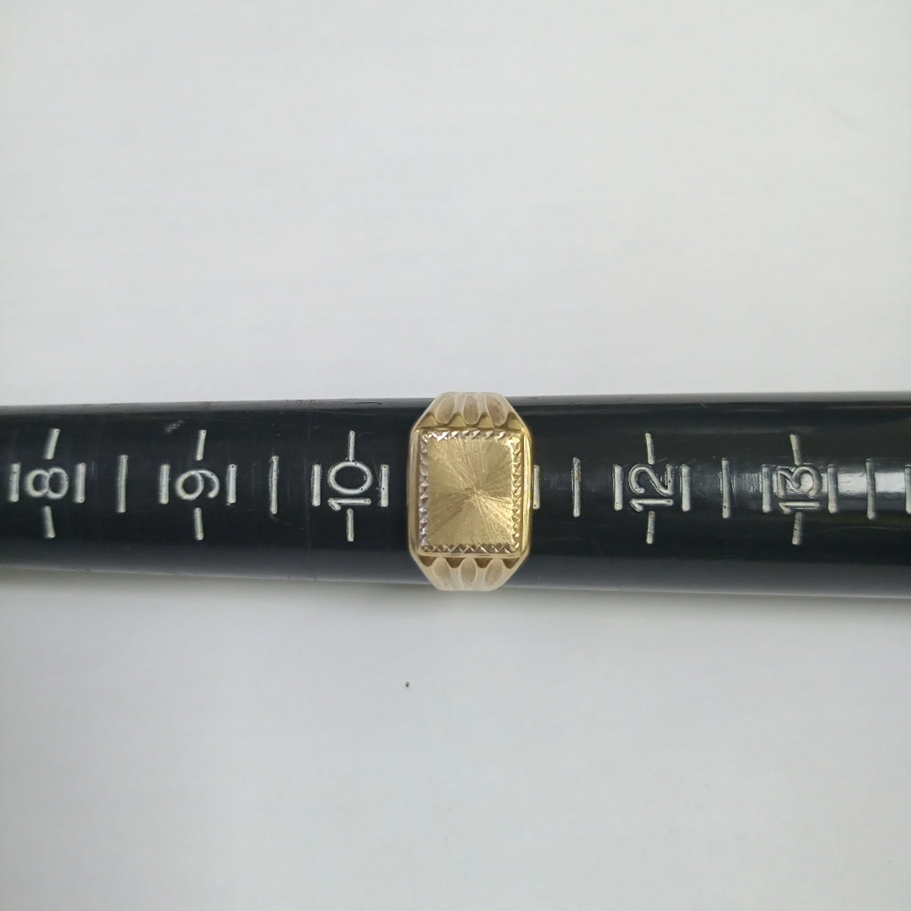 ANILLO ORO 10 K 3.2 GRMS (SEMINUEVO)