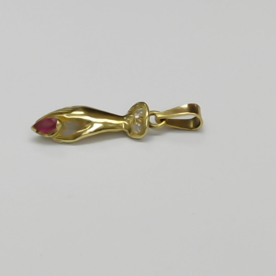 DIJE ORO 14 K 1.5 GRMS (SEMINUEVO)