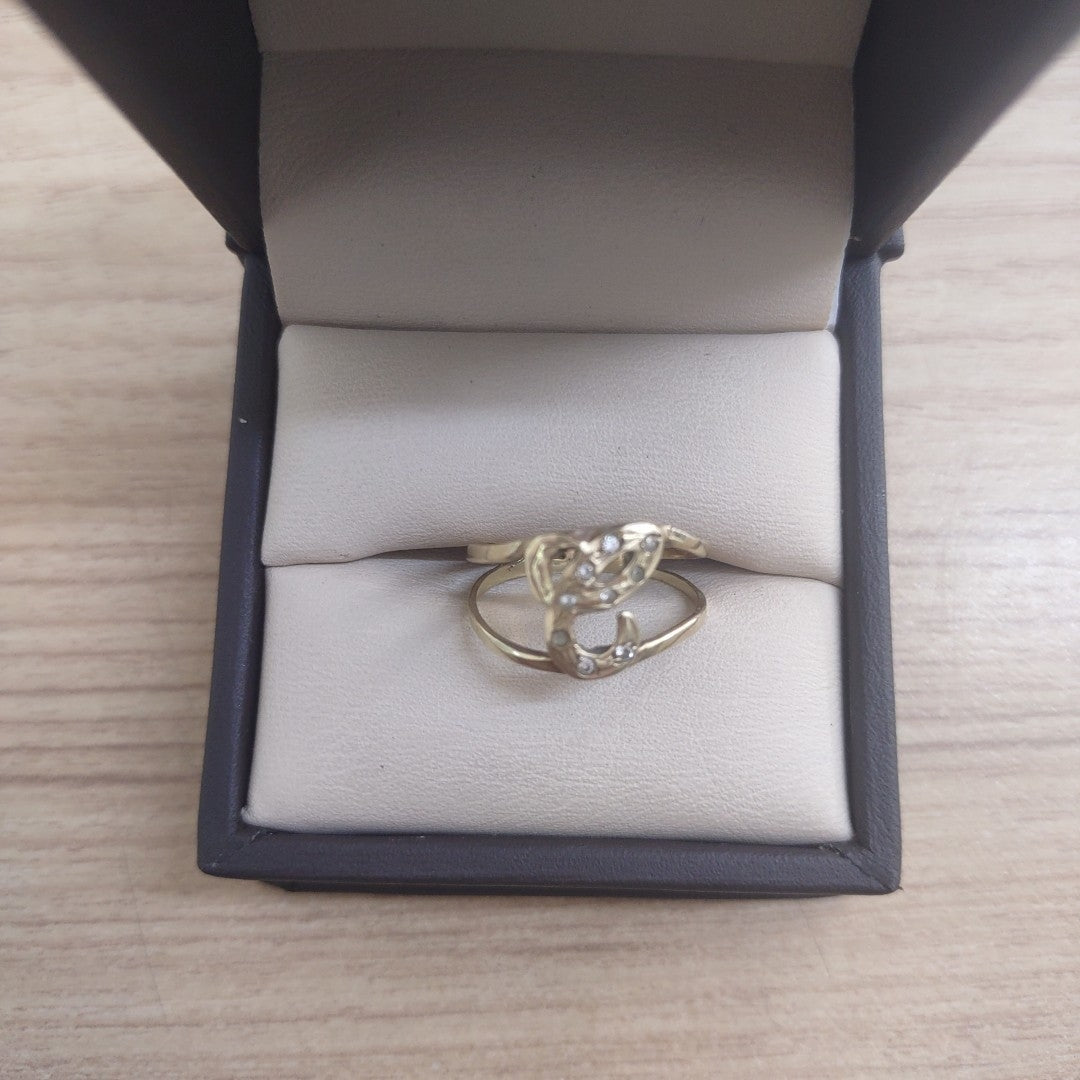ANILLO ORO 14 K 1.4 GRMS (SEMINUEVO)
