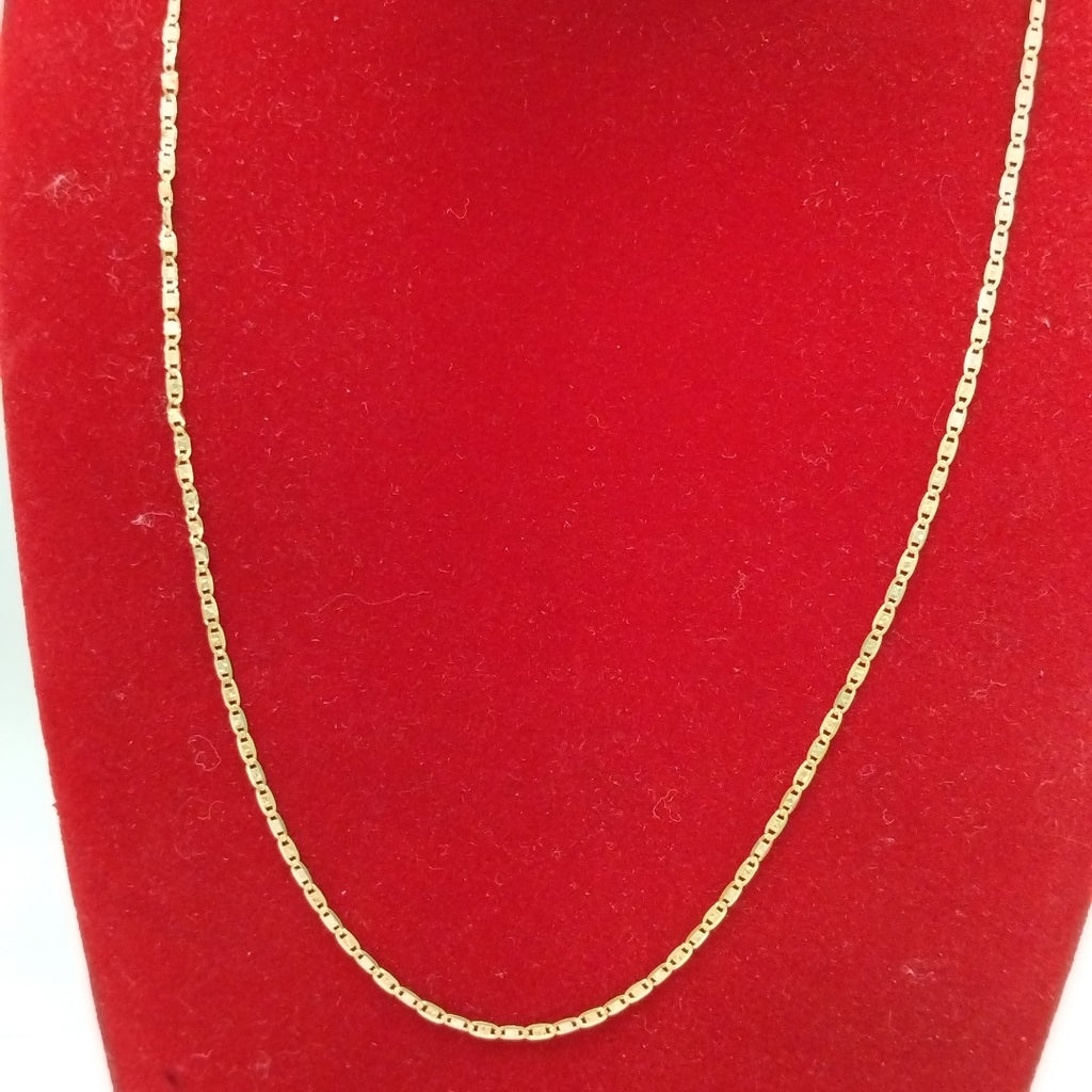 CADENA ORO,ORO COMBINADO 14 K 1,60 GRMS (SEMINUEVO)