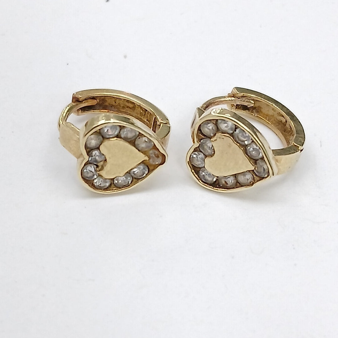 ARETES PAR ORO 10 K 1,80 GRMS (SEMINUEVO)