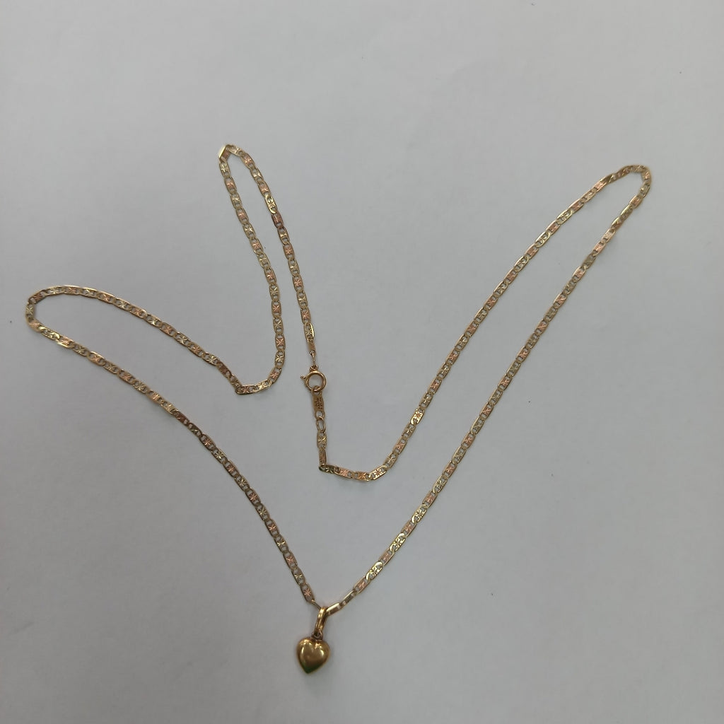 CADENA, DIJE ORO 10 K 4.2 GRMS (SEMINUEVO)