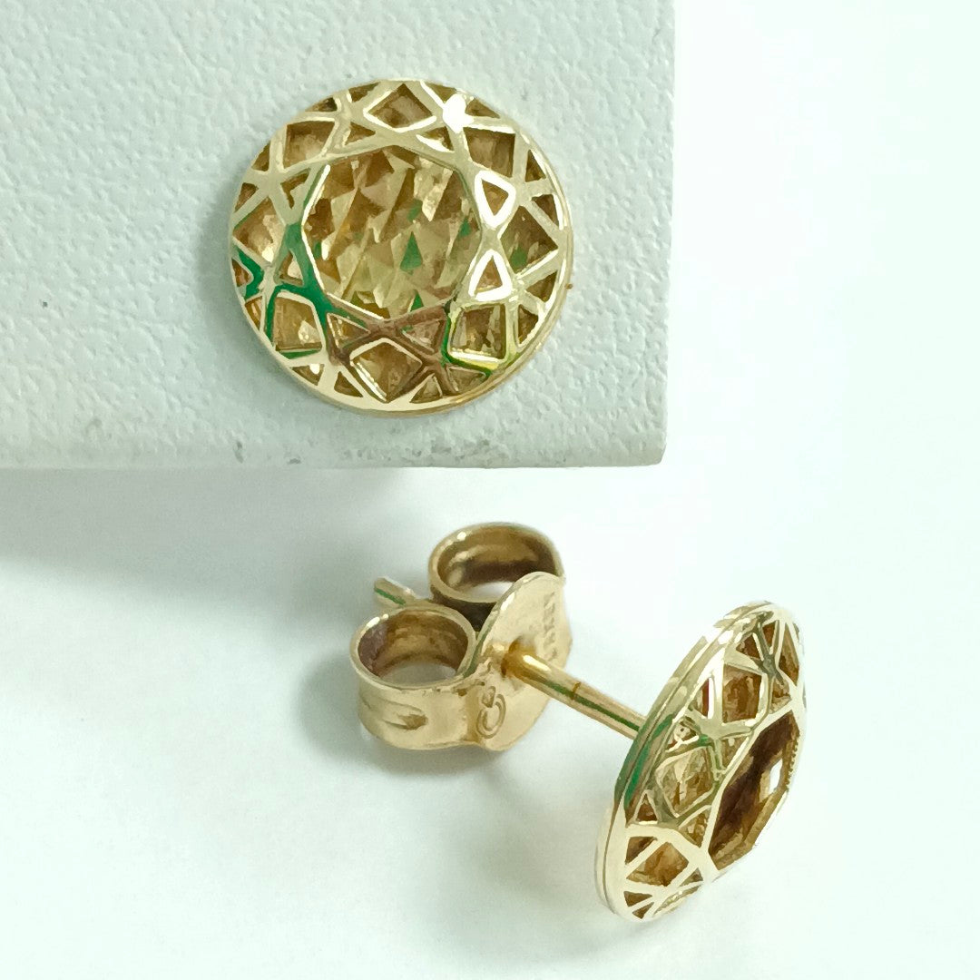 BROQUELES PAR ORO 14 K 1.5 GRMS (SEMINUEVO)