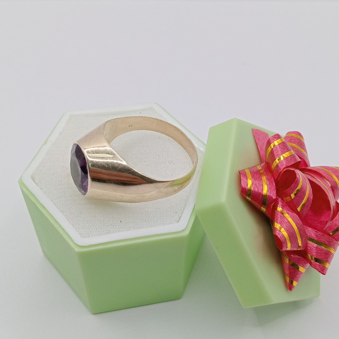 ANILLO ORO 10 K 5.7 GRMS (SEMINUEVO)