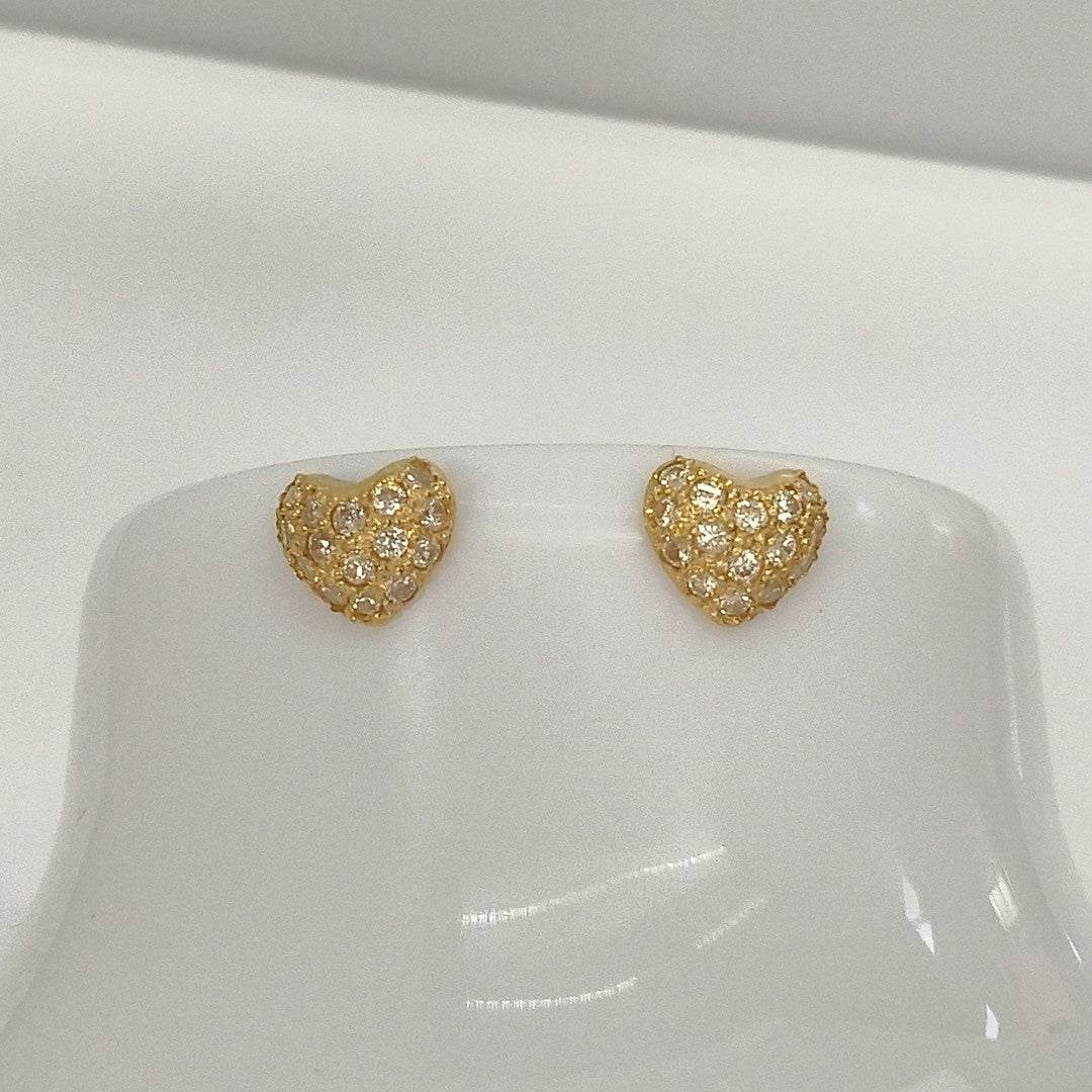 BROQUELES PAR ORO 18 K 2.1 GRMS (SEMINUEVO)