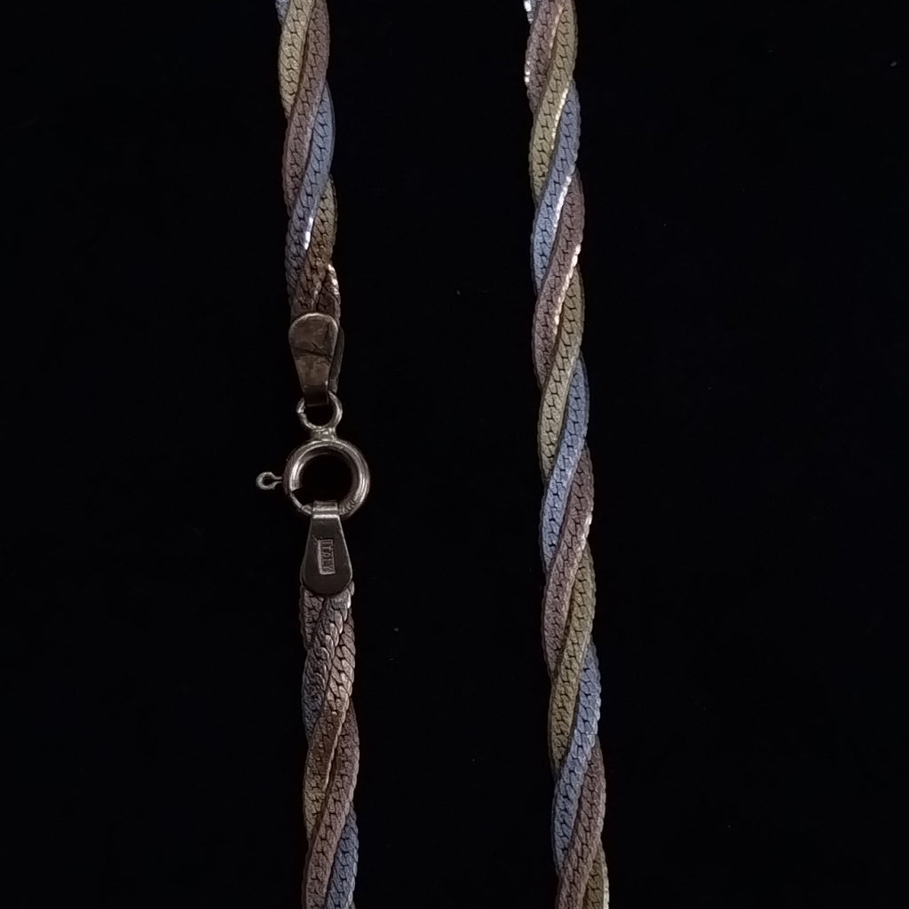 CADENA ORO, ORO COMBINADO 14 K 8.2 GRMS (SEMINUEVO)
