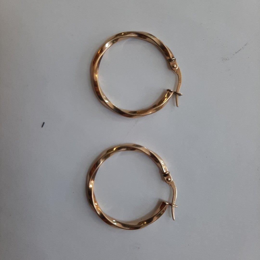 ARRACADAS PAR ORO 14 K 1.3 GRMS (SEMINUEVO)