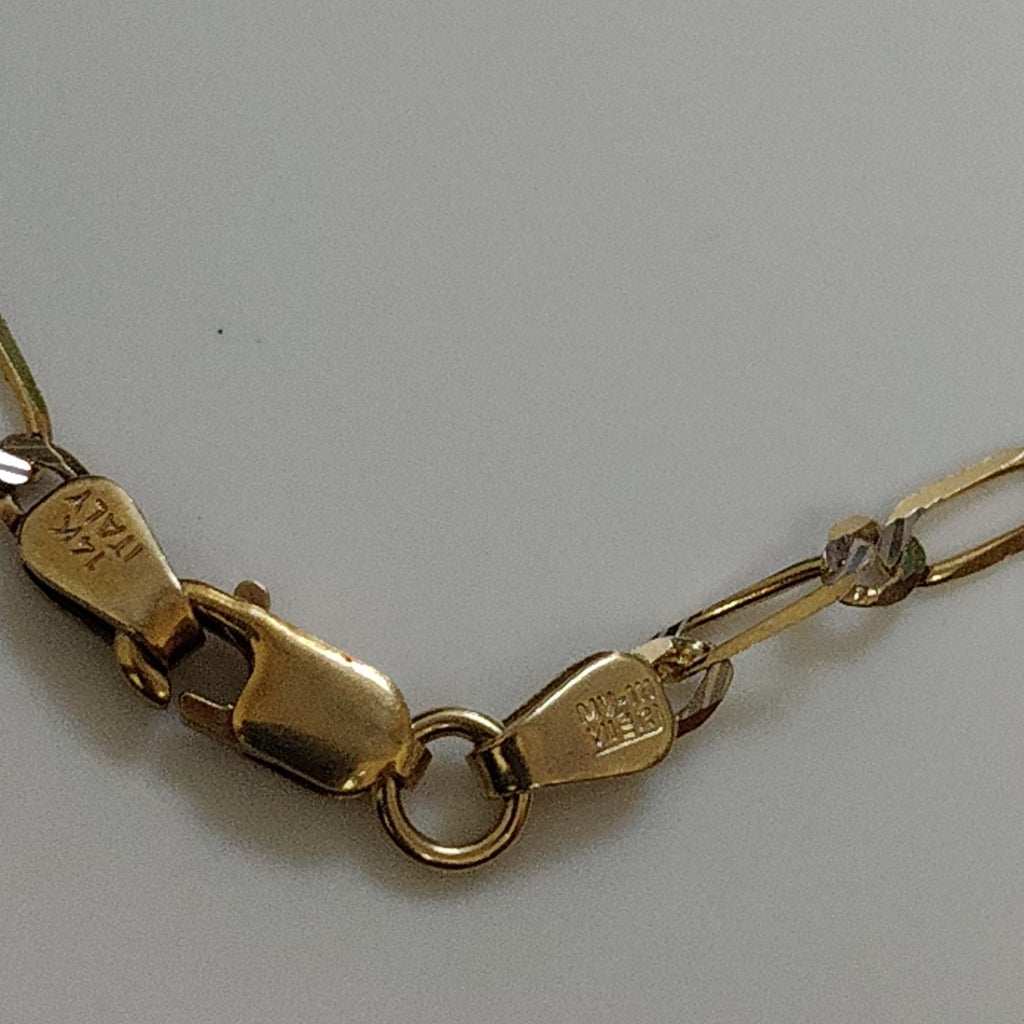 CADENA ORO, RODIADO 14 K 4.1 GRMS (SEMINUEVO)