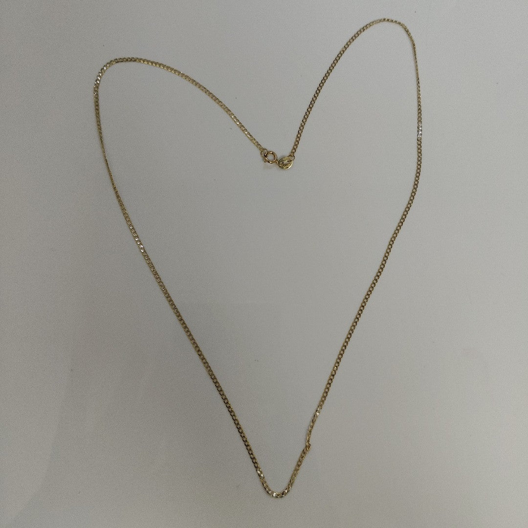 CADENA ORO, RODIADO 14 K 1.8 GRMS (SEMINUEVO)