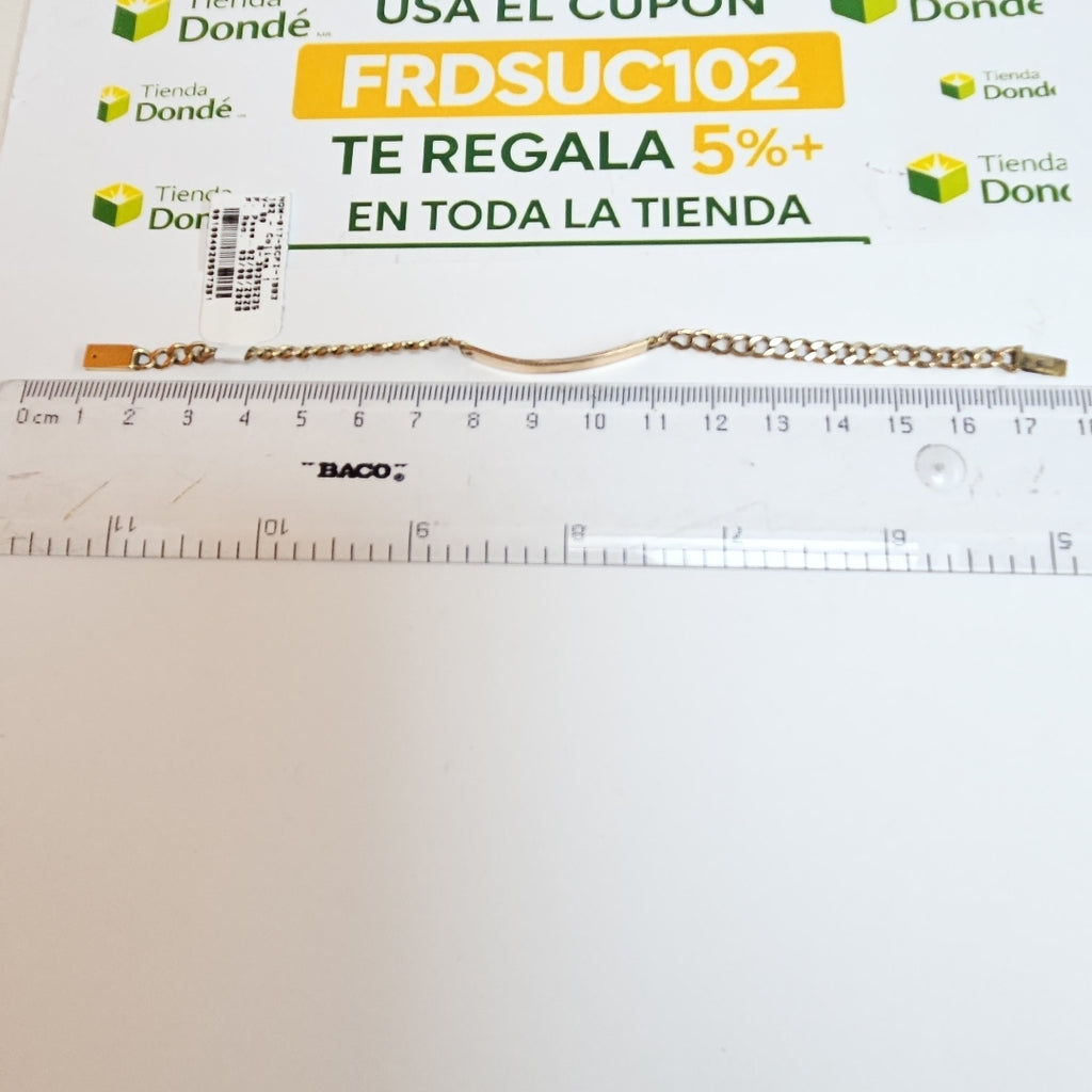 ESCLAVA ORO 14 K 6.2 GRMS (SEMINUEVO)