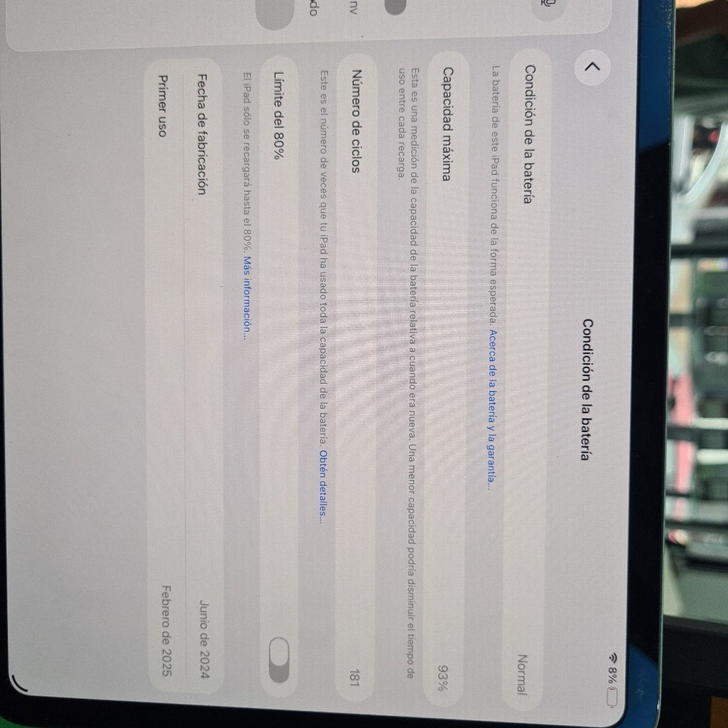 TABLETA APPLE IPAD PRO 11" A2836 1 TB 16 GB RAM (SEMINUEVO)