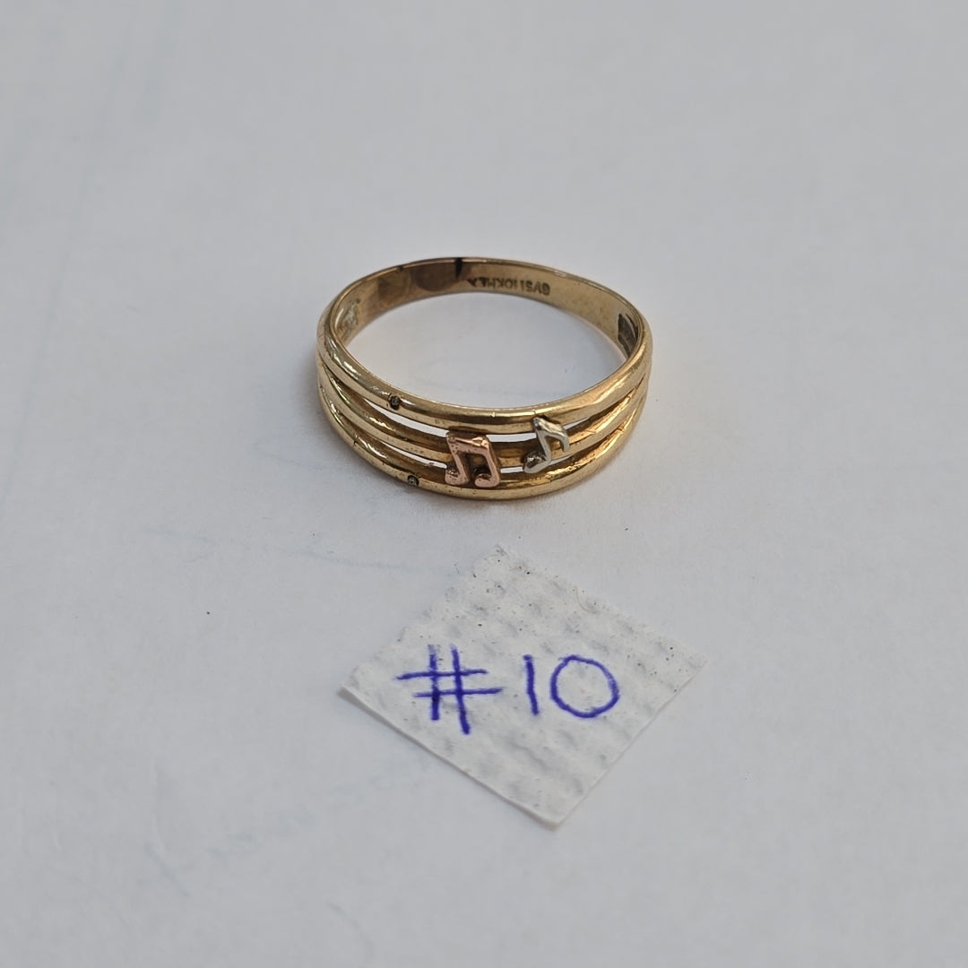 ANILLITO ORO 10 K 2.8 GRMS (SEMINUEVO)
