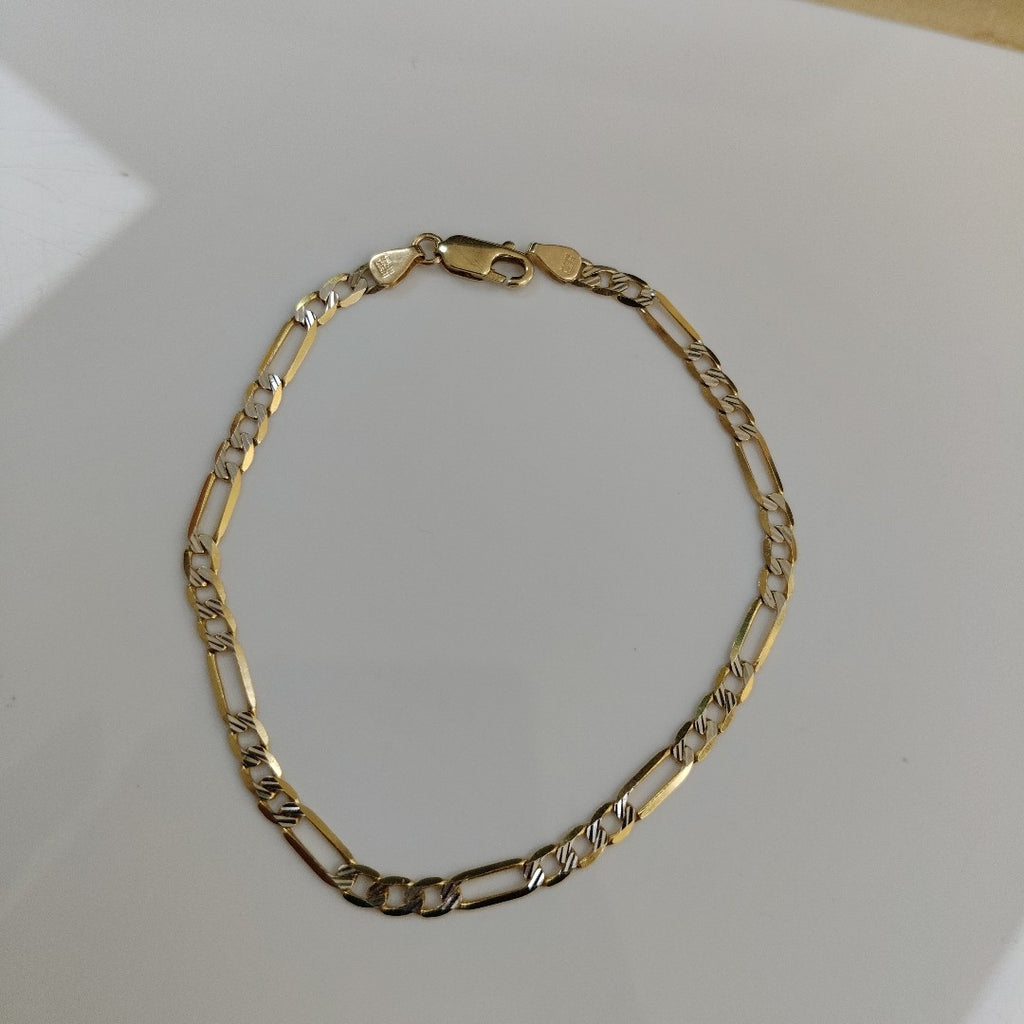 PULSERA ORO, RODIADO 14 K 4.3 GRMS (SEMINUEVO)