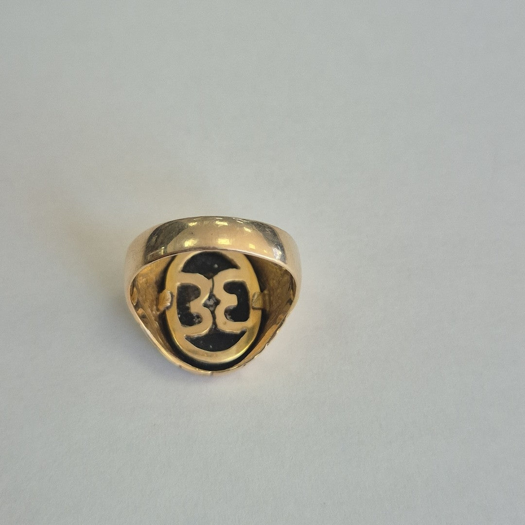 ANILLO ORO 10 K 8.7 GRMS (SEMINUEVO)