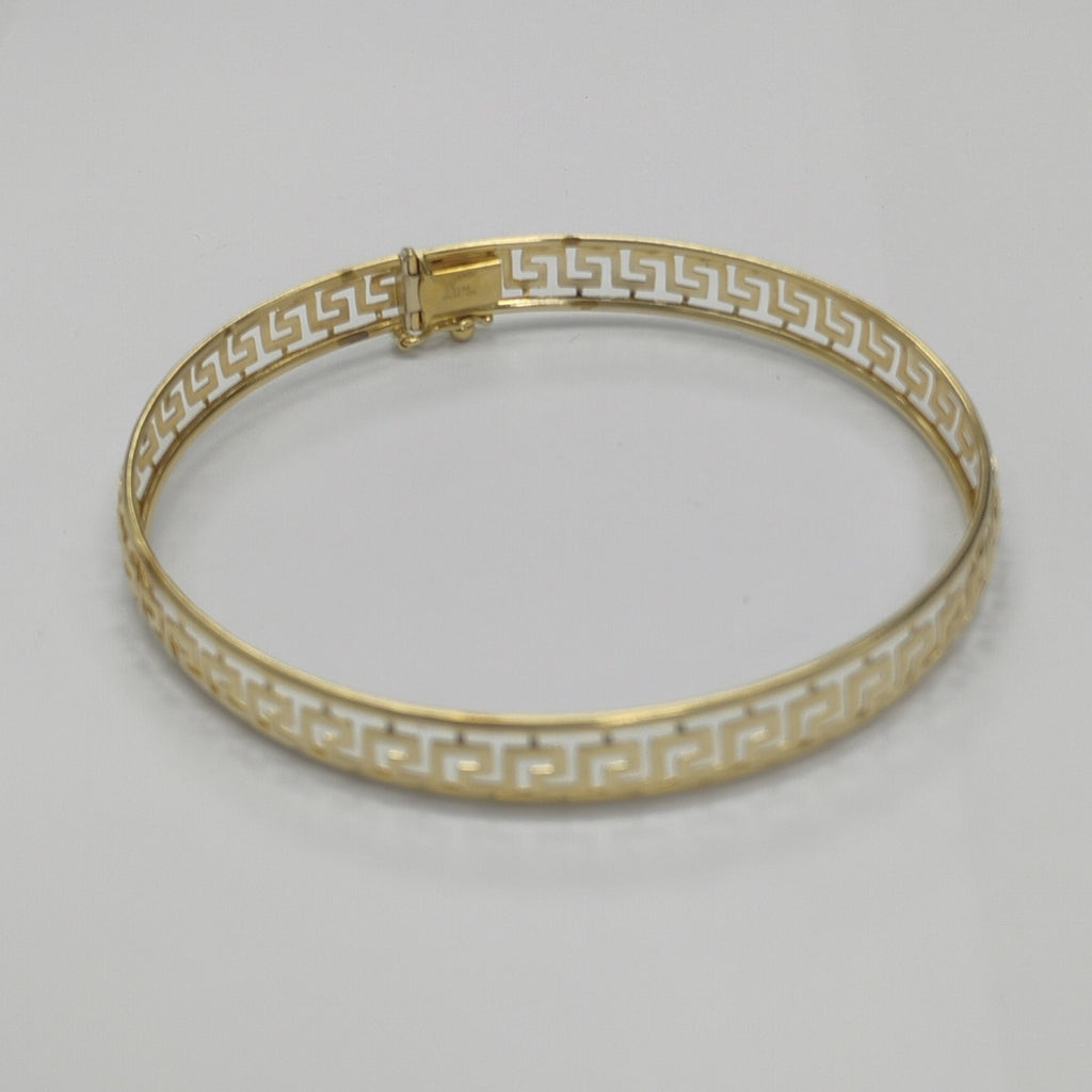 PULSERA RIGIDA ORO 14 K 7.3 GRMS (SEMINUEVO)
