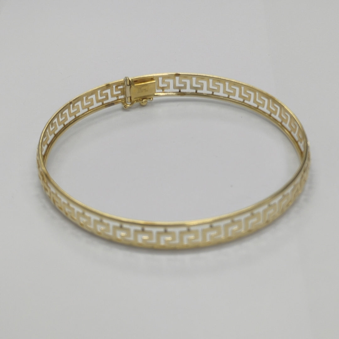 PULSERA RIGIDA ORO 14 K 7.3 GRMS (SEMINUEVO)