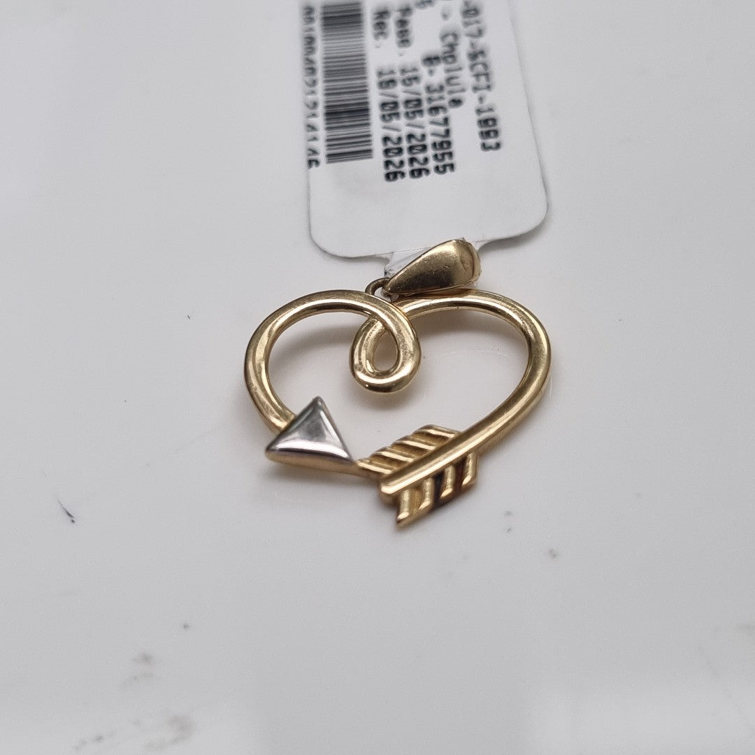 DIJE ORO, ORO COMBINADO 14 K 1.1 GRMS (SEMINUEVO)