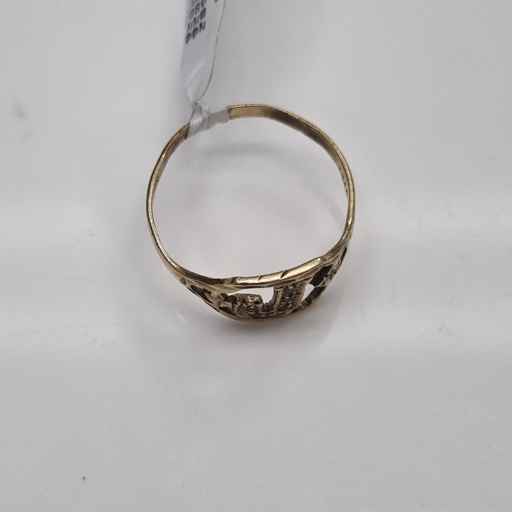 ANILLITO ORO 10 K 1.3 GRMS (SEMINUEVO)