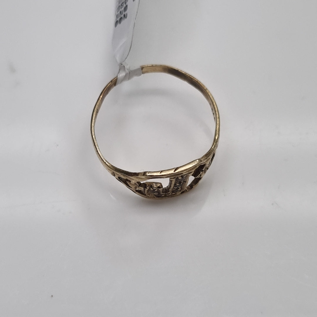 ANILLITO ORO 10 K 1.3 GRMS (SEMINUEVO)