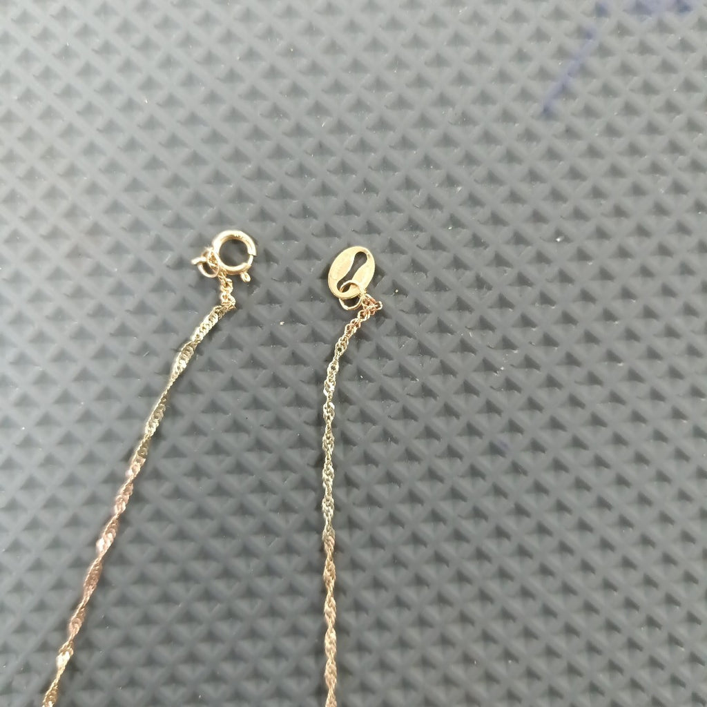 CADENA, DIJE ORO 10 K 1.4 GRMS (SEMINUEVO)
