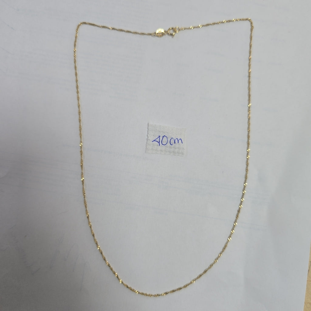 CADENA ORO 10 K 1.1 GRMS (SEMINUEVO)