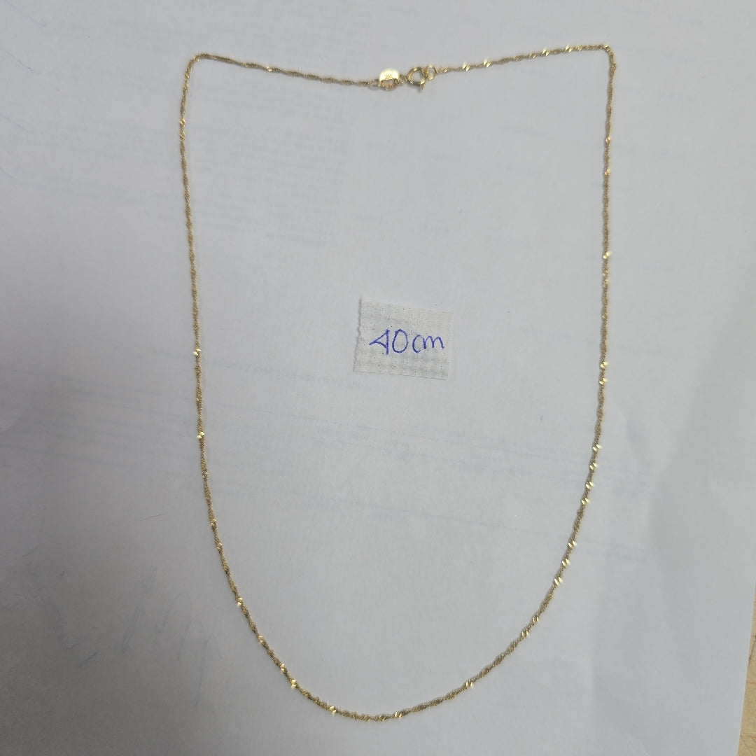 CADENA ORO 10 K 1.1 GRMS (SEMINUEVO)