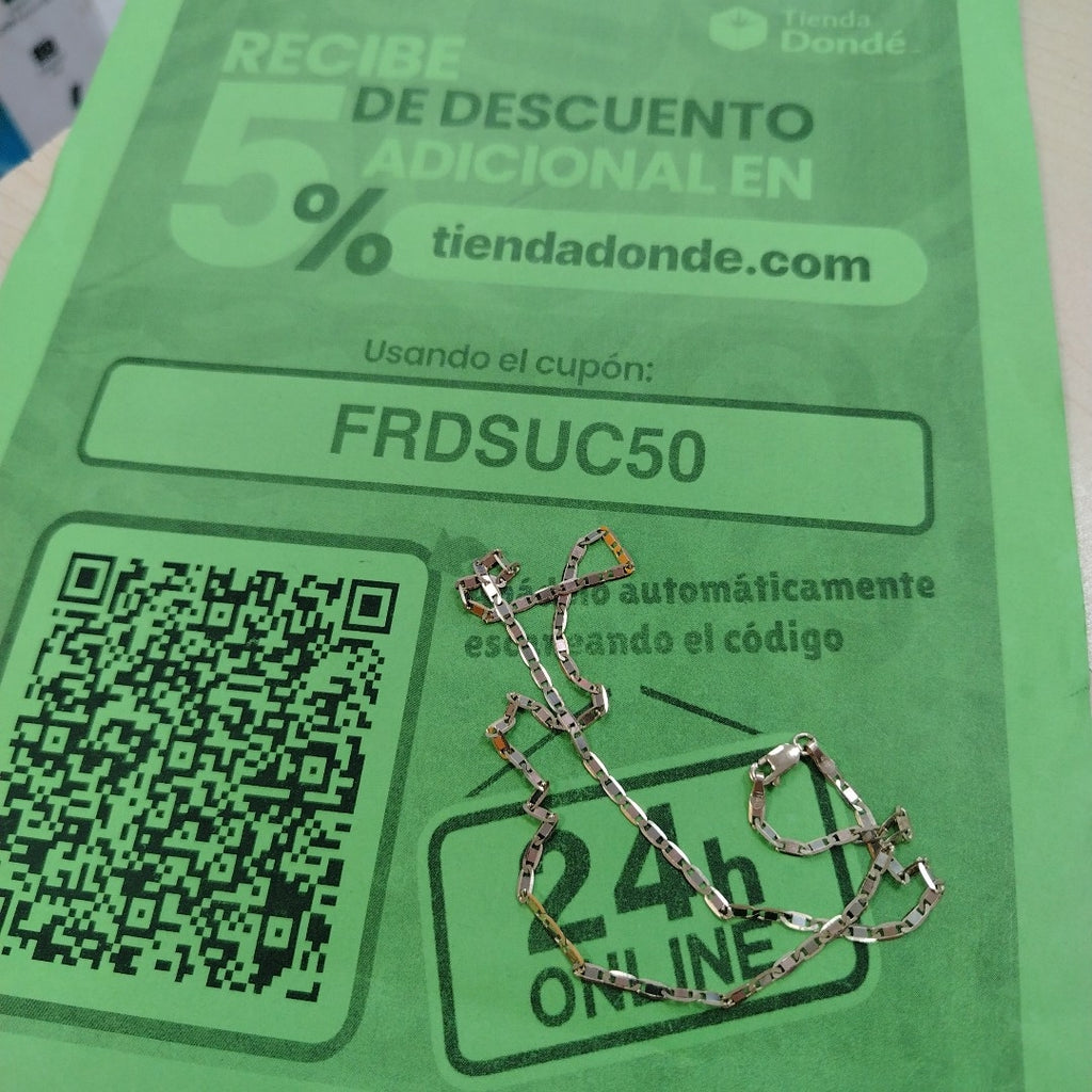 CADENA ORO 10 K 4.5 GRMS (SEMINUEVO)