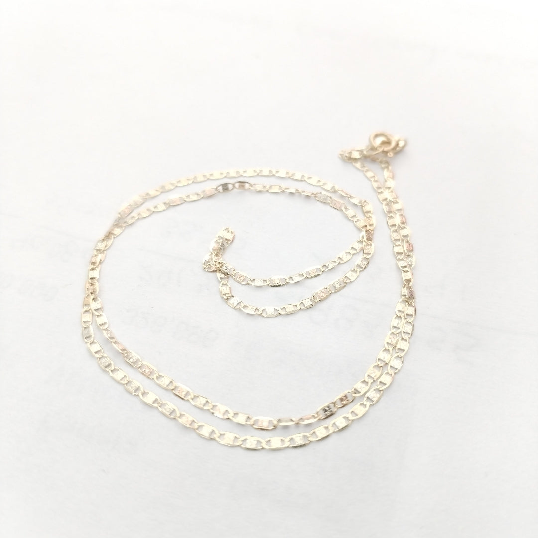 CADENA ORO,RODIADO 14 K 1,00 GRMS (SEMINUEVO)