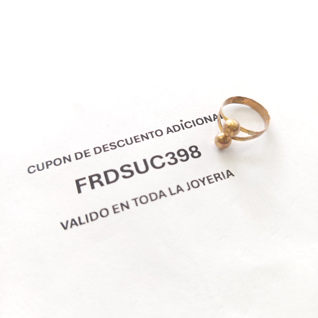ANILLITO ORO 8 K 0.9 GRMS (SEMINUEVO)