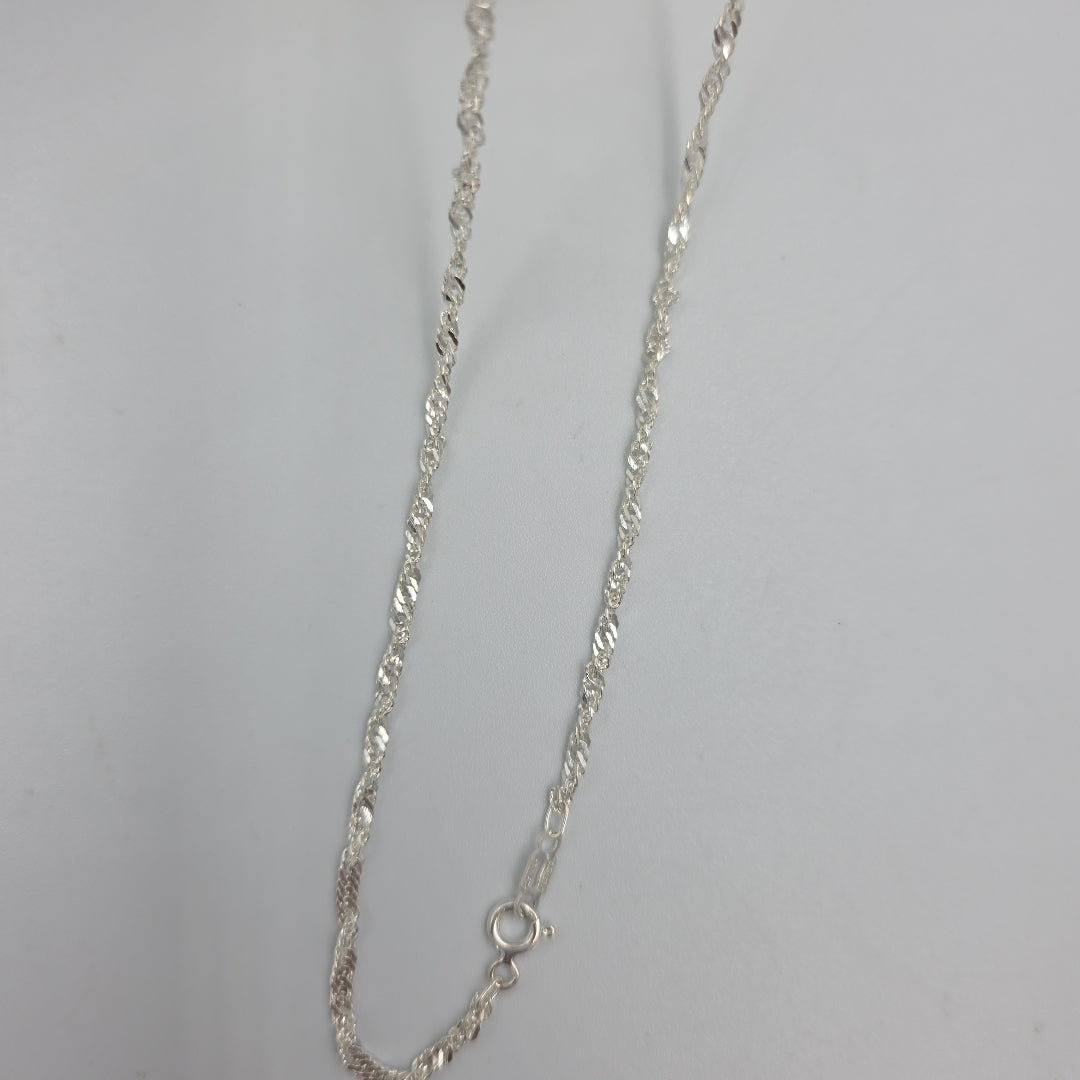 CADENA PLATA 4,30 GRMS (SEMINUEVO)