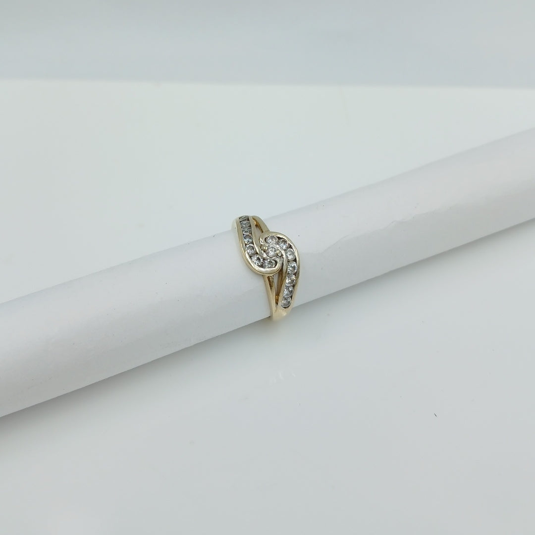 ANILLO ORO 14 K 3,00 GRMS (SEMINUEVO)