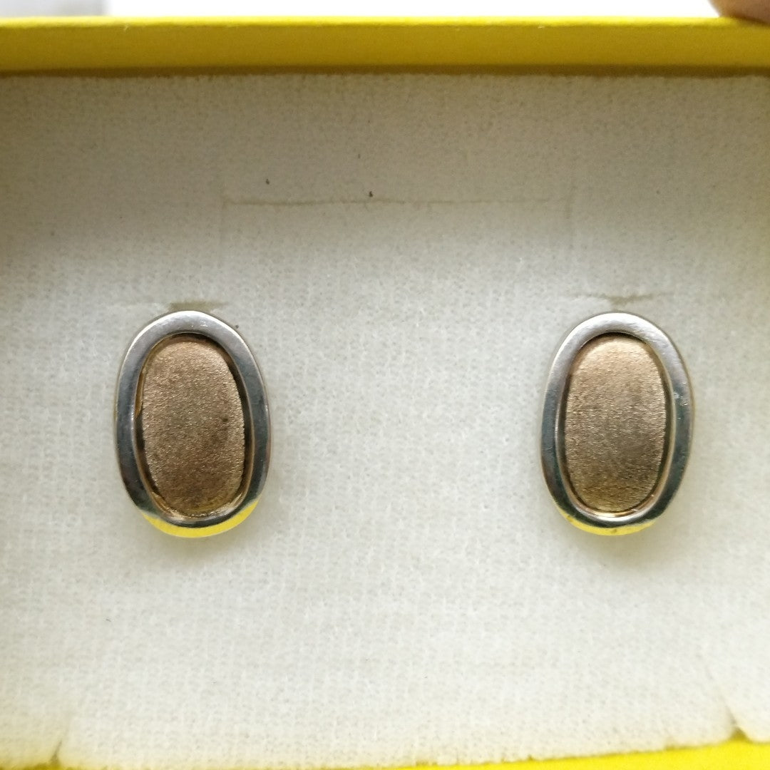 BROQUELES PAR ORO, ORO BLANCO 14 K 4 GRMS (SEMINUEVO)