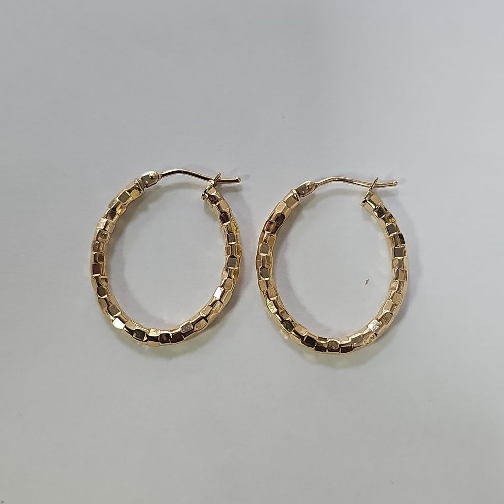 ARRACADAS PAR ORO 14 K 1.4 GRMS (SEMINUEVO)