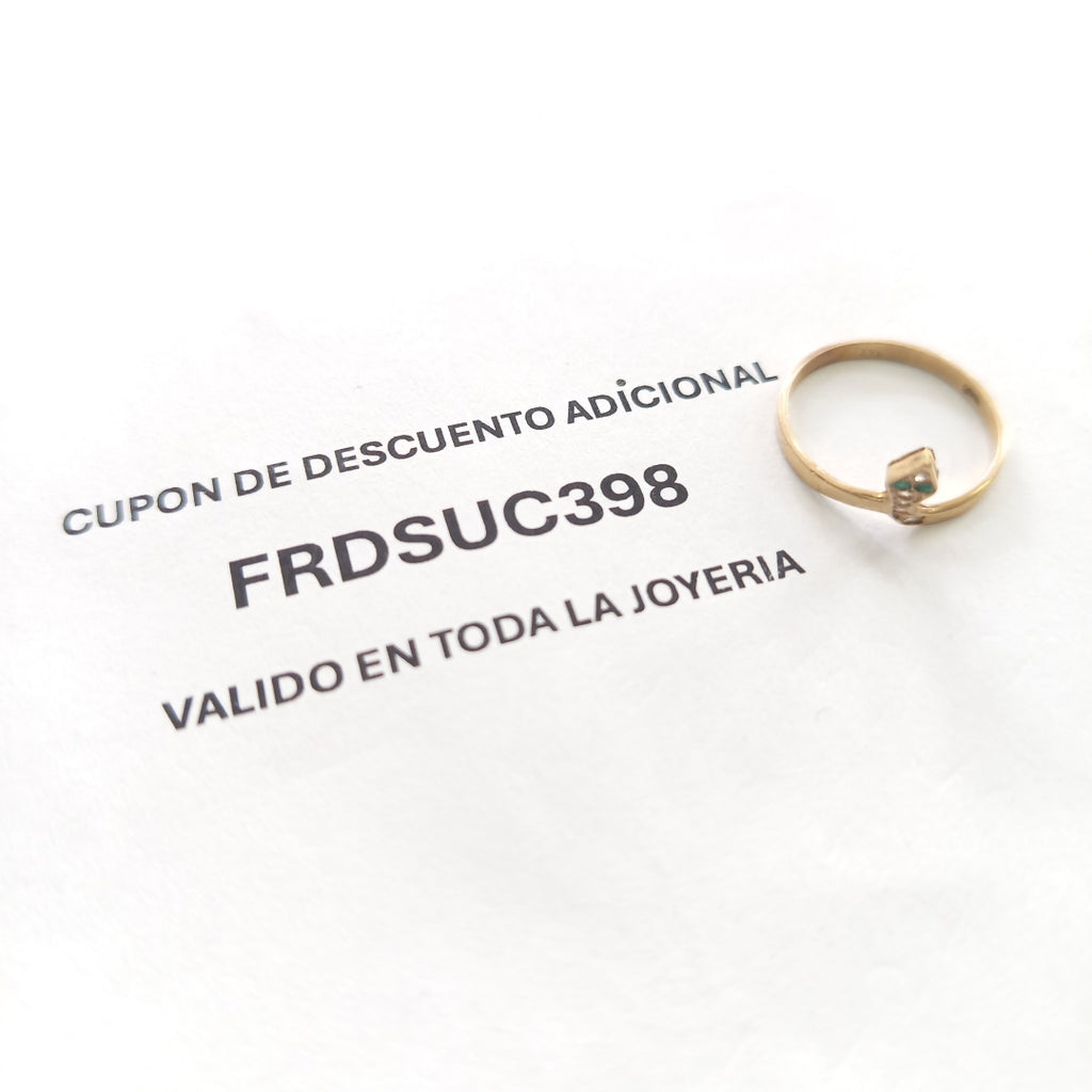 ANILLITO ORO 10 K 1.3 GRMS (SEMINUEVO)