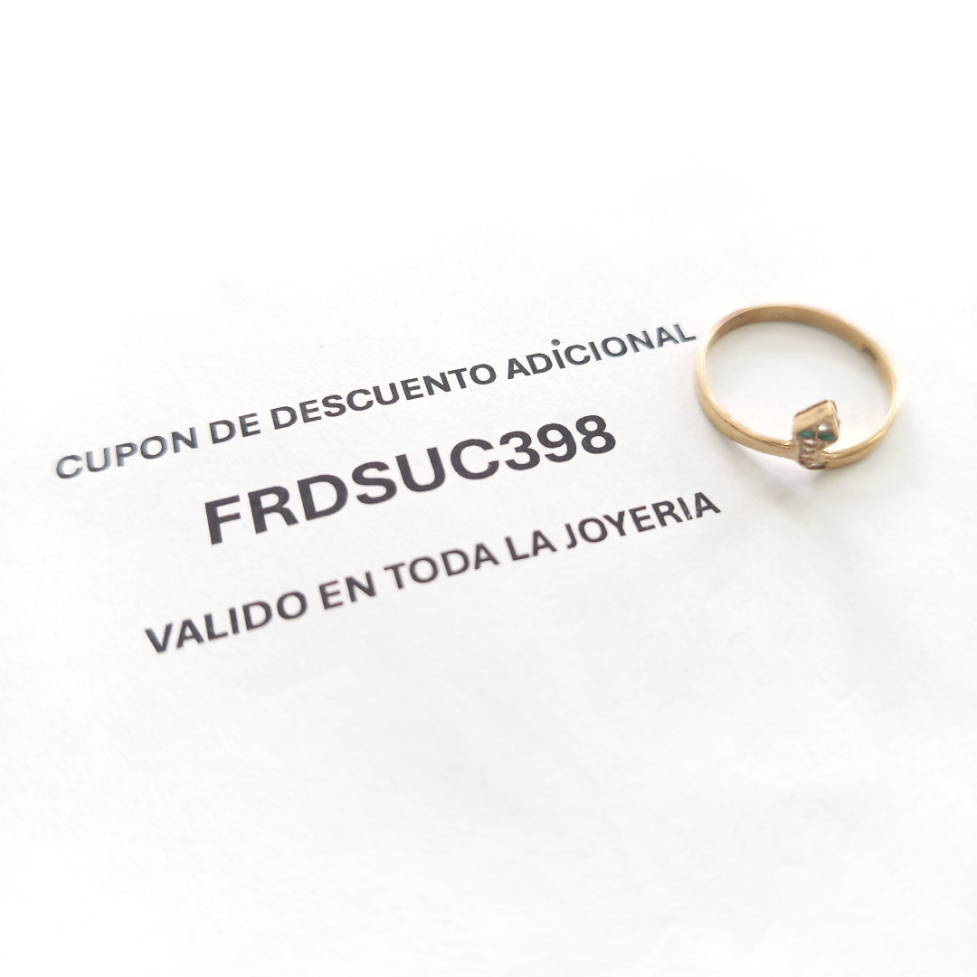ANILLITO ORO 10 K 1.3 GRMS (SEMINUEVO)