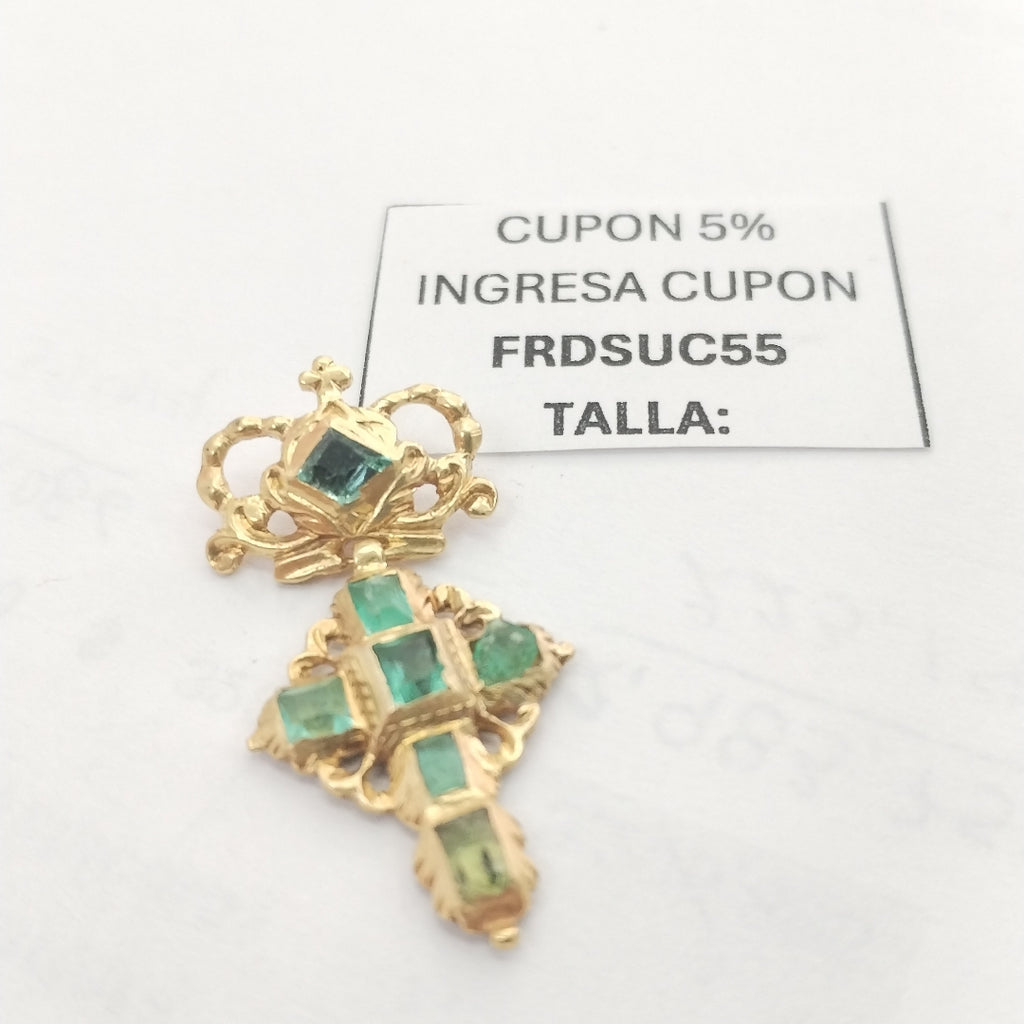 CRUZ ORO 18 K 4 GRMS (SEMINUEVO)