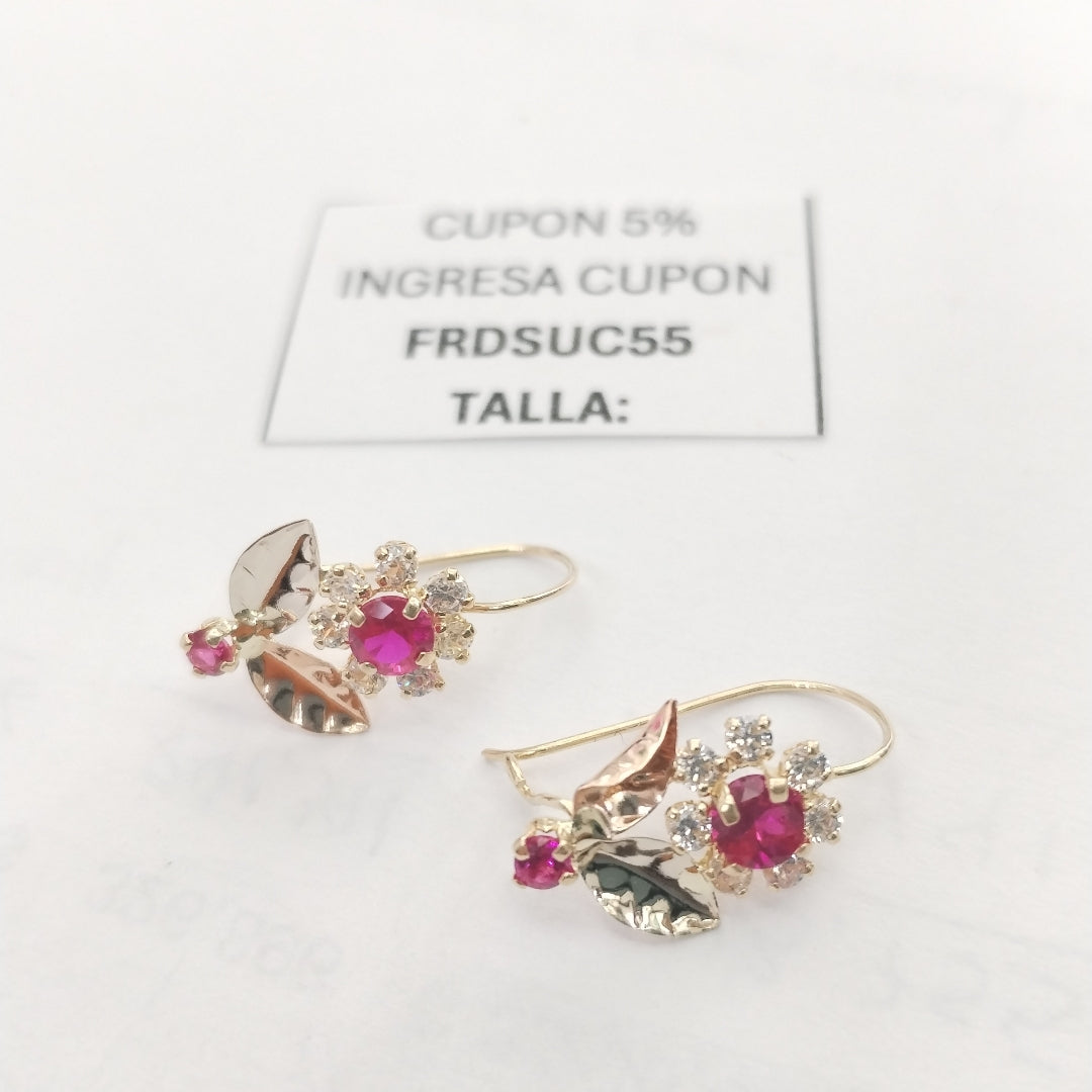 ARETES PAR ORO 10 K 1,40 GRMS (SEMINUEVO)