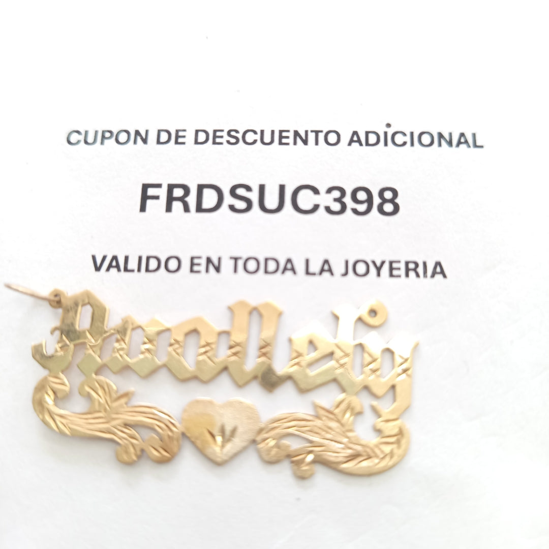 DIJE ORO 8 K 3.7 GRMS (SEMINUEVO)