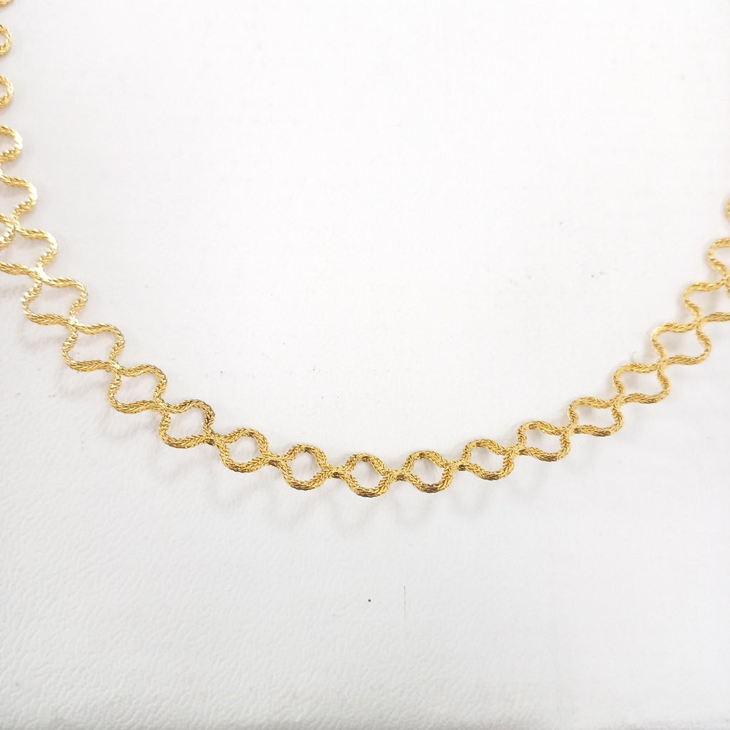 GARGANTILLA ORO 14 K 8.1 GRMS (SEMINUEVO)