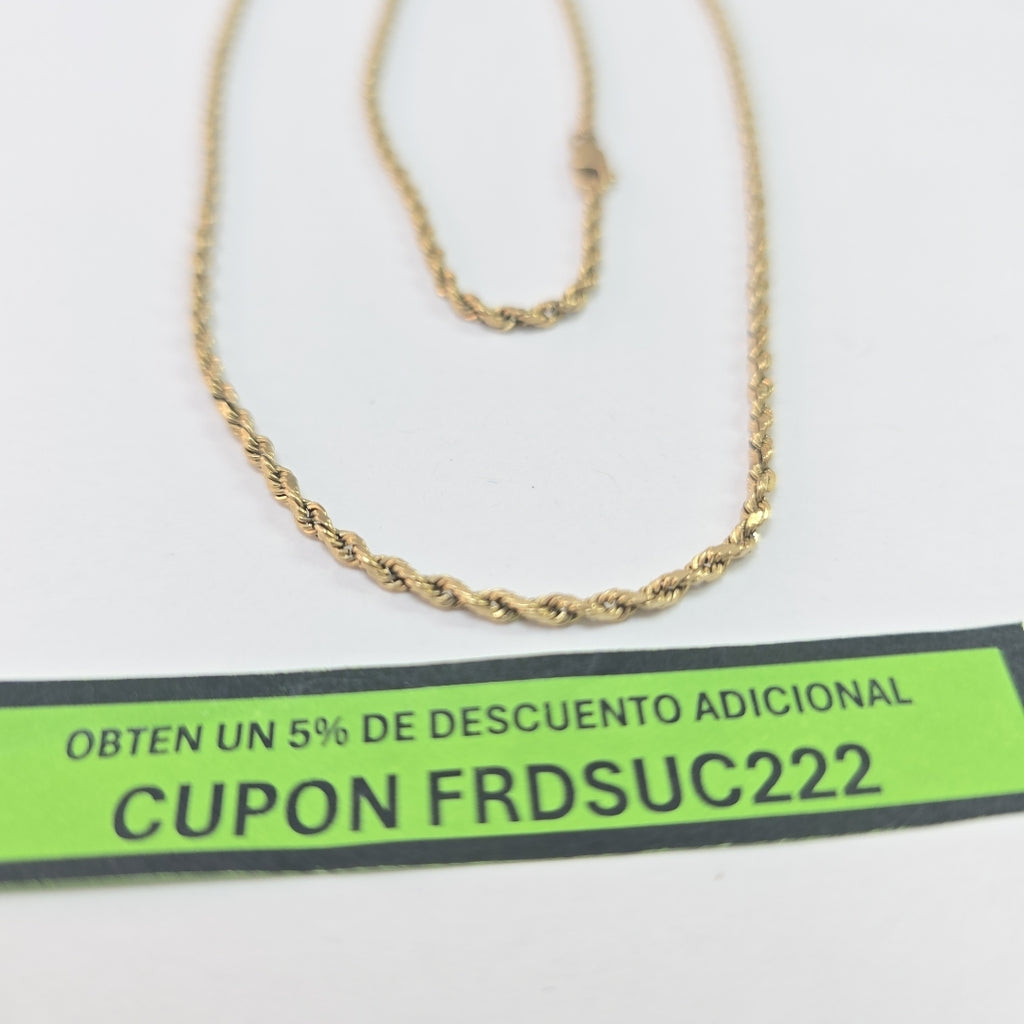 CADENA ORO 14 K 9.3 GRMS (SEMINUEVO)