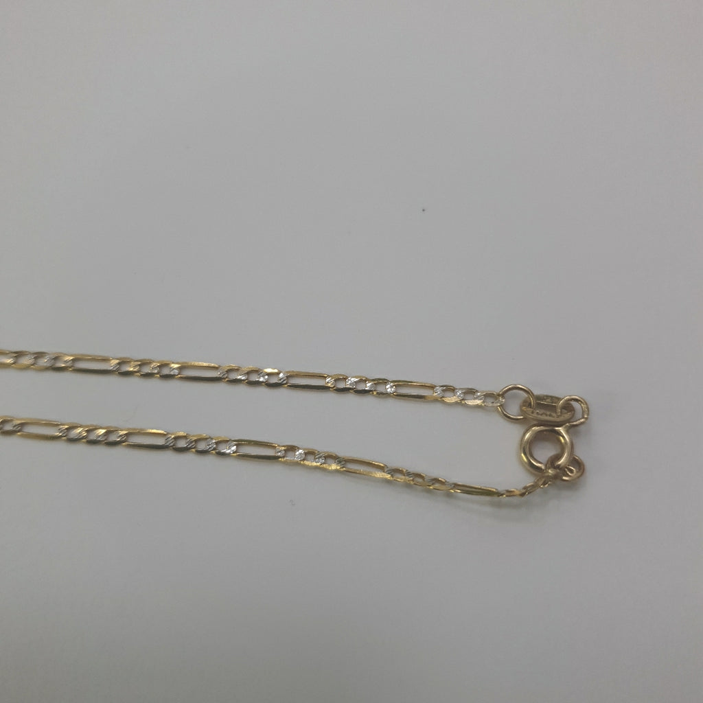 CADENA ORO, RODIADO 14 K 2.7 GRMS (SEMINUEVO)