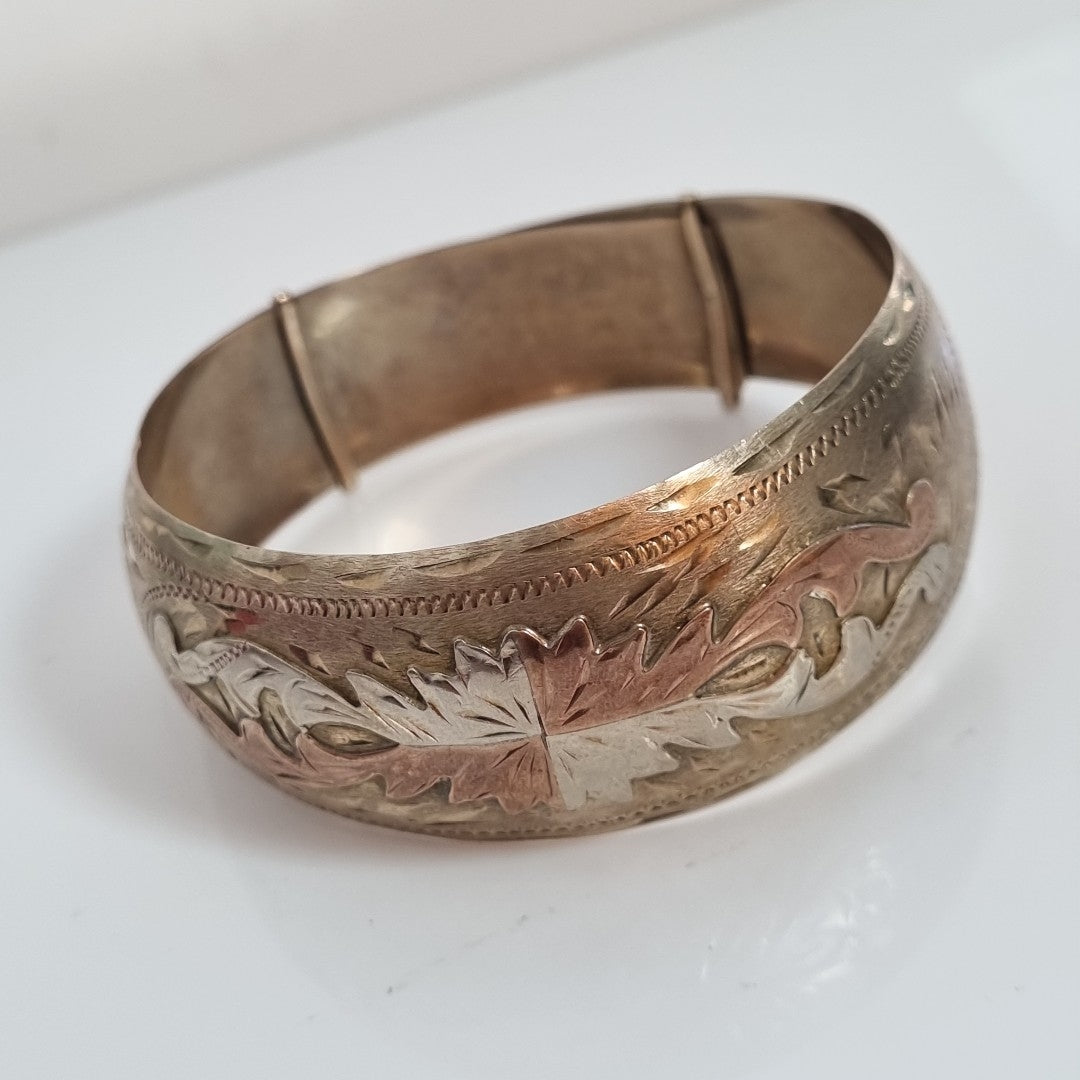 PULSERA RIGIDA ORO 8 K 18.1 GRMS (SEMINUEVO)