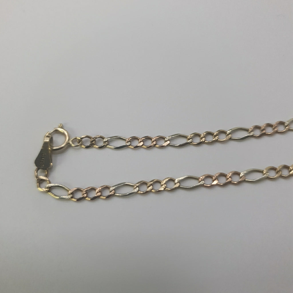CADENA ORO COMBINADO 10 K 4,80 GRMS (SEMINUEVO)