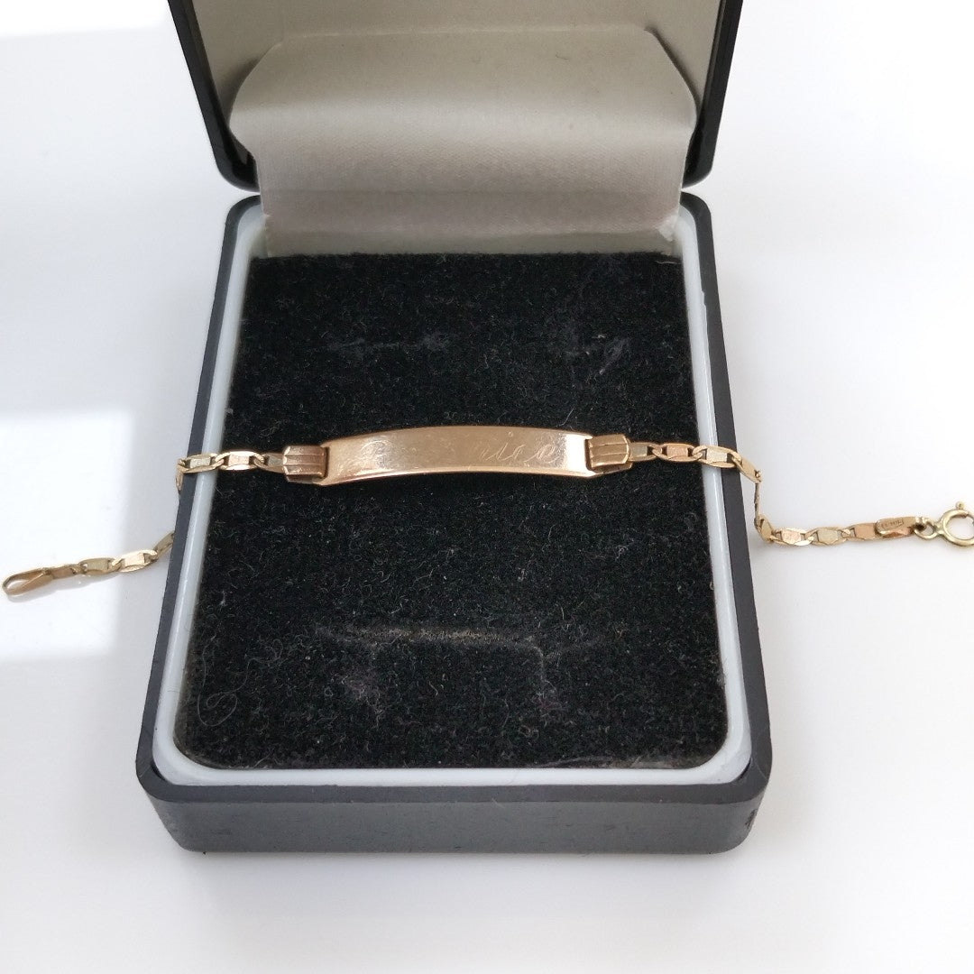 ESCLAVA ORO COMBINADO 10 K 1,80 GRMS (SEMINUEVO)