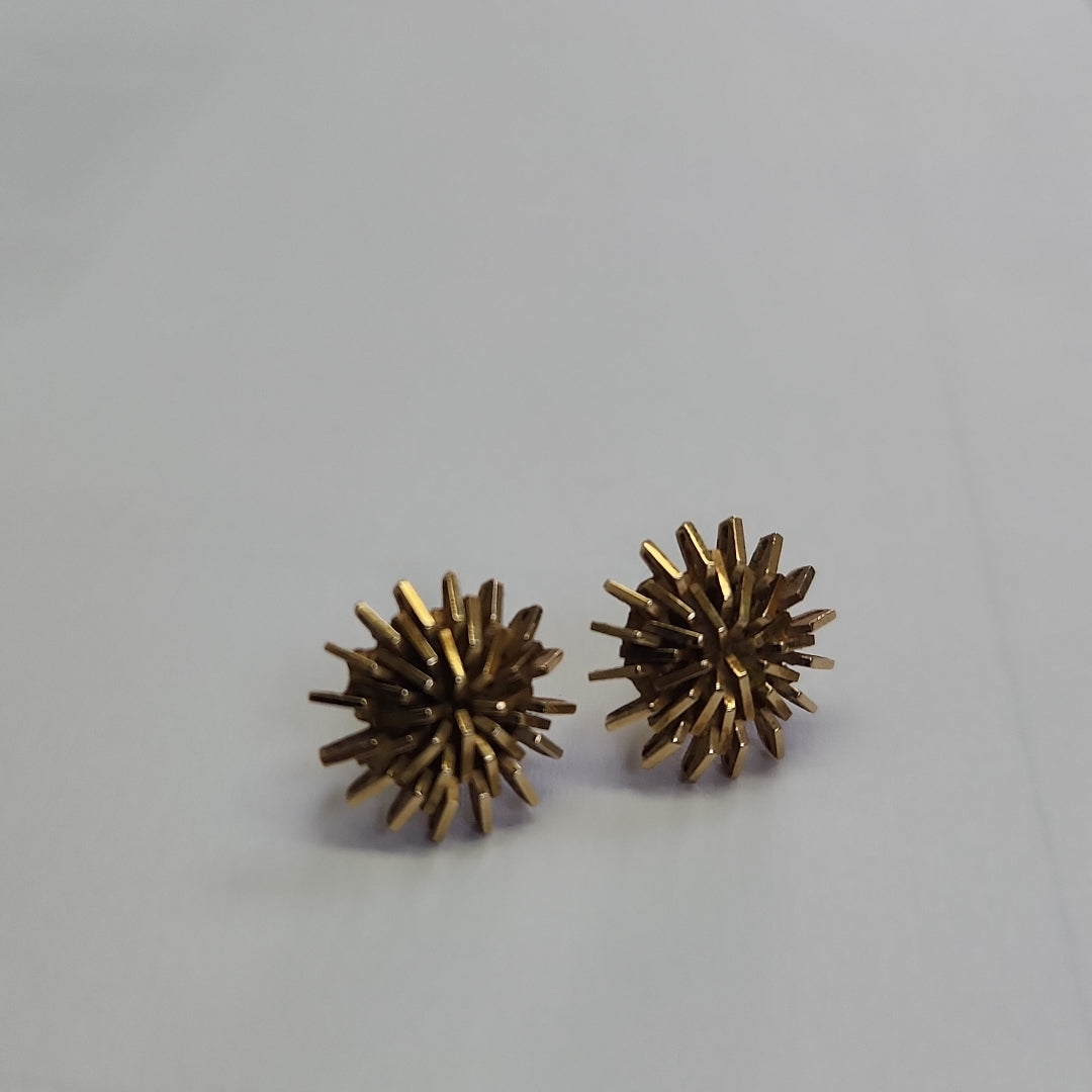 ARETES PAR ORO 14 K 2,00 GRMS (SEMINUEVO)
