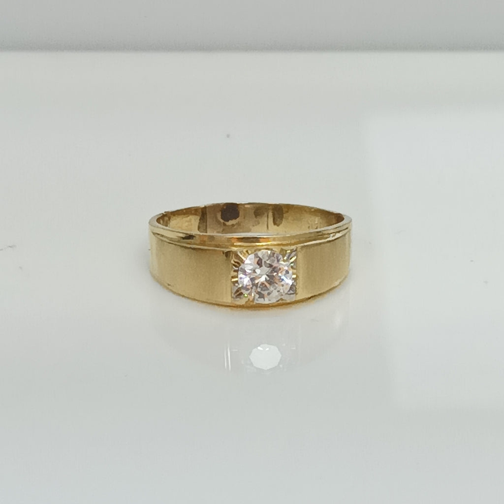 ANILLO ORO 10 K 5,00 GRMS (SEMINUEVO)